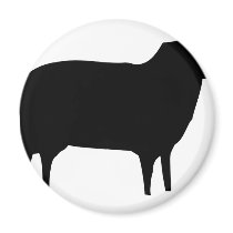 black sheep icon magnets