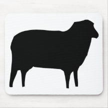 black sheep icon mousepad