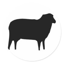 black sheep icon stickers