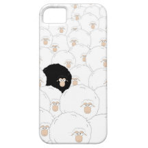 Black sheep iPhone 5 case