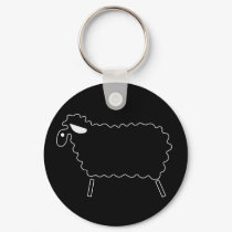 Black Sheep keychains by bysandra Black Sheep keychains