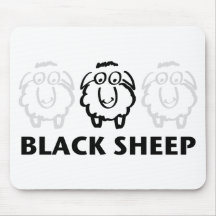 black sheep mouse pad