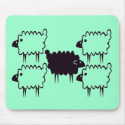 black sheep mousepads by SassyEggs black sheep mousepads