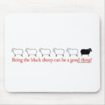 Black Sheep Mouse Pads