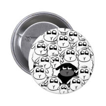 Black sheep pin