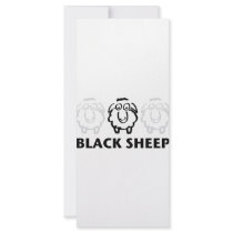 black sheep rack card