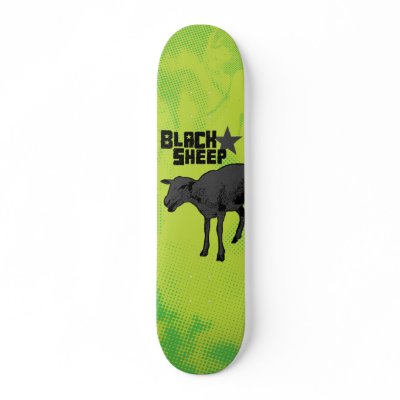 Black Sheep Skateboard by Libertymaniacs