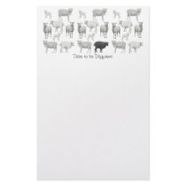 Black Sheep Stationary stationery by twopurringcats Black Sheep Stationary stationery
