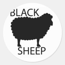 Black Sheep Sticker