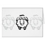 black sheep white sheeps greeting card black sheep white sheeps greeting card