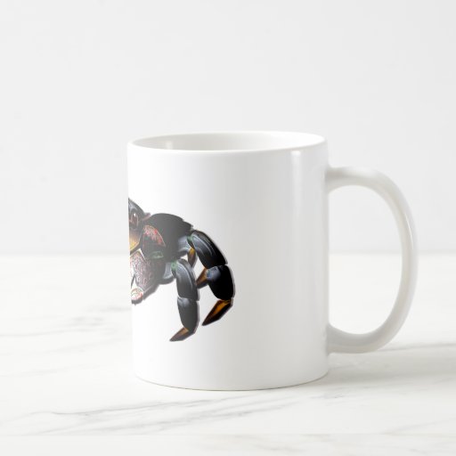Black Shore Crab Mugs