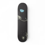 Black Siamese Cat Custom Skateboard