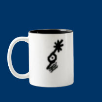 Black Signature Mug by nightowlmusic Black Signature Mug