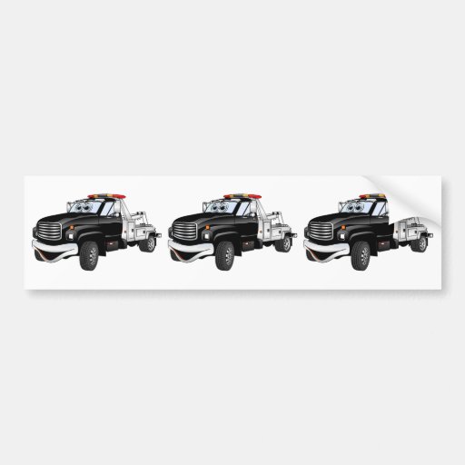 Tow Truck Bumper Stickers, Tow Truck Bumper Sticker Designs