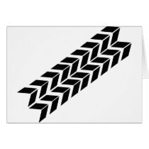 black skidmark icon cards