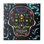 Black Skull 1 Tile