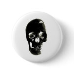 Black Skull - Negative Image Pins