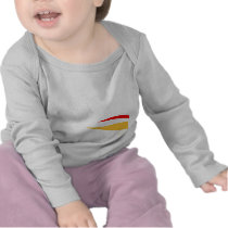 Black Skull Tears 2-Sided Infant Longsleeve Tshirt