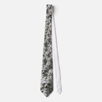 Black Skulled Tie with Pirate Skulls & Bones by PirateCollection Black Skulled Tie with Pirate Skulls & Bones