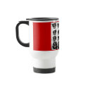 Black Skulls by Flash Allen mug