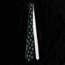 Black SkyRock Cafe Tie 2