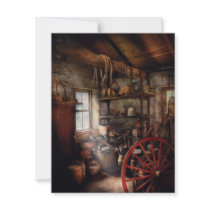 Black Smith - You thought your shop was messy invitations