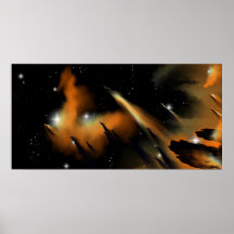 Black Smokers - Star Formation Print