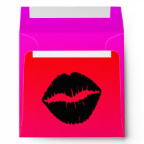 Black Smooch Envelope