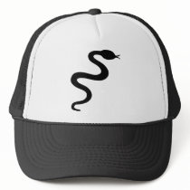 black snake icon hats