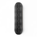 Black Snake Skin Skateboard