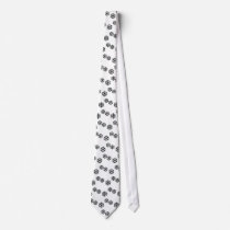 black snowflakes ties