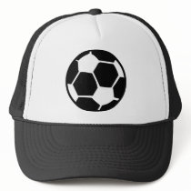 black soccer ball hats by Tomaniac black soccer ball hats