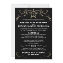 Black Southern Style Wedding Invitations