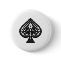 Black Spades: Playing Cards Suit: buttons by spiritswitchboard Black Spades: Playing Cards Suit: buttons