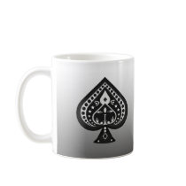 Black Spades: Poker Cards Suit: Coffee Mug: Jack