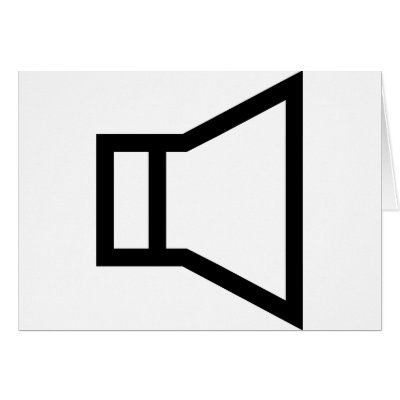 Sound Speaker Symbol