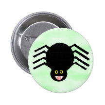 Black Spider Button