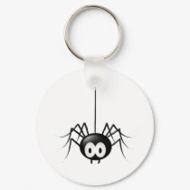 Black Spider Cute Halloween Gift keychains