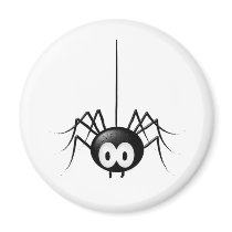 Black Spider Cute Halloween Gift magnets