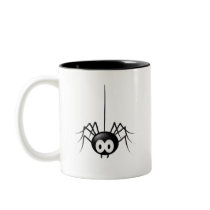 Black Spider Cute Halloween Gift mugs