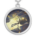 Black Spider Necklace necklace