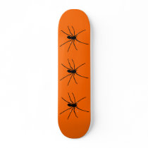 Black Spider Template Skate Board Deck