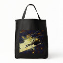 Black Spider Tote Bag bag