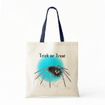 Black Spider Trick or Treat Bag