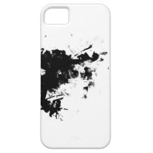 black splatter iPhone 5 case