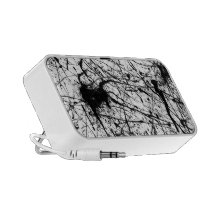 Black Splatter portable speaker