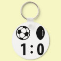 black sport icon keychains