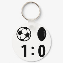black sport icon keychains