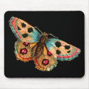 Black Spotted Butterfly mousepad