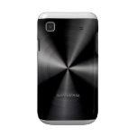 Black Stainless Steel Metal Pattern  -Monogram Samsung Galaxy Cover
